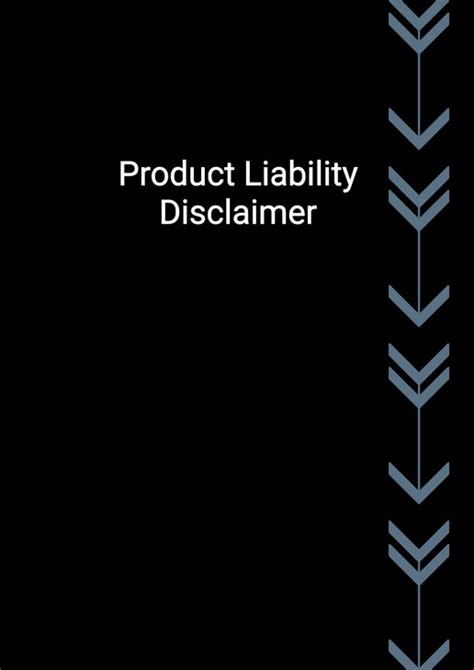 Liability Disclaimer Examples 的图像结果