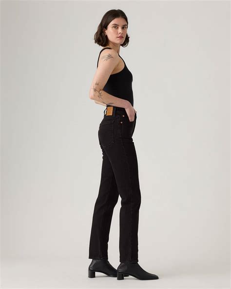 Wedgie Slim Fit Women's Jeans - Black | Levi's® CA