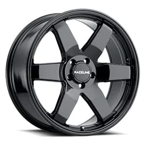 Raceline Wheels 942B ADDICT Wheel Black 18X9"5X139.7 Bolt Pattern +12mm ...