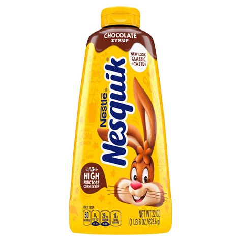 Nestlé Nesquik Chocolate Syrup, 22 oz - Fairway