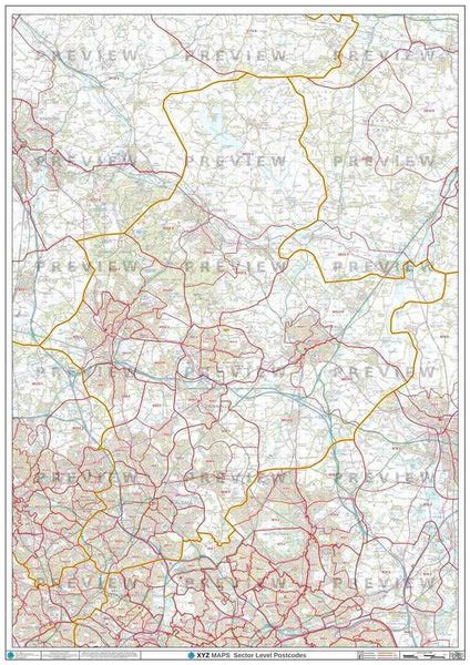 Image result for Tf Postcode Map