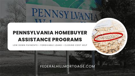 Pennsylvania Homebuyer Assistance Programs Explained - Federal Hill ...