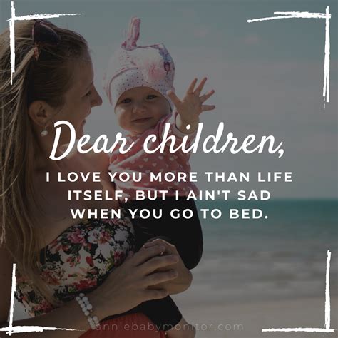 20 FUNNY Motherhood Quotes to Celebrate Mothers Day - Annie Baby Monitor