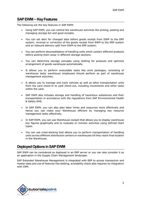 Image result for EWM Tutorial Basics