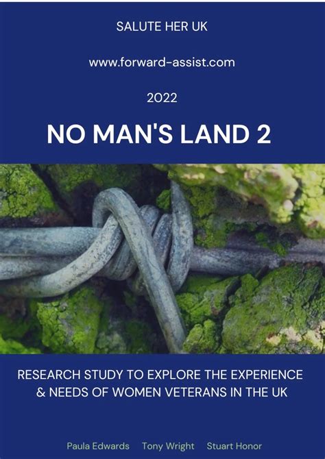 No Man's Land 2 : The Lived Experience of UK Women Veterans — Forward ...