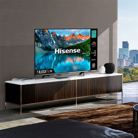 Hisense H55U7QFTUK 55 Inch QLED 4K Ultra HD Smart TV | Costco UK