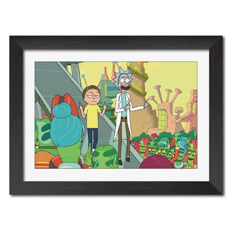 TenorArts Rick and Morty Anime Posters Rick Sanchez & Morty Smith ...