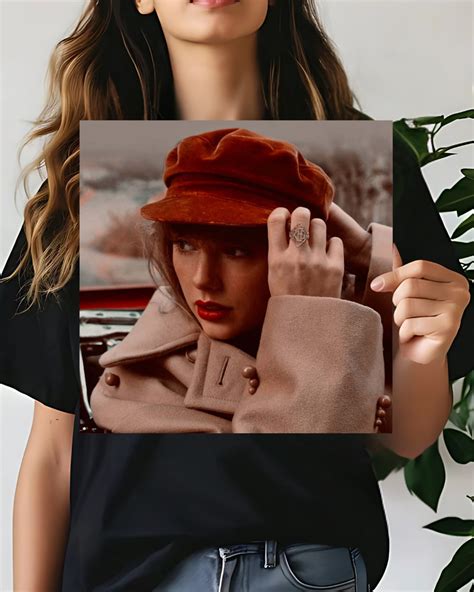 Red (Taylor's Version) Music Cover Poster | Square Poster – GenZCustom