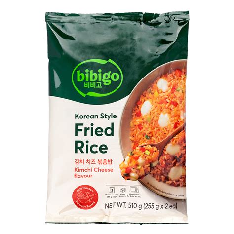 Get CJ Bibigo Cheese Kimchi Fried Rice, Frozen 510 g Delivered | Weee ...