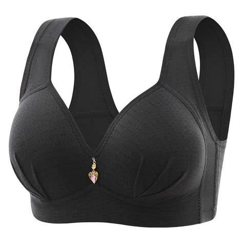 Womens Full Support Bras, Plus Size Push Up Bras for Women Hide Back ...
