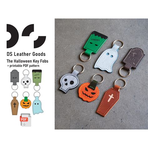 The Halloween Key Fobs - Stitchables