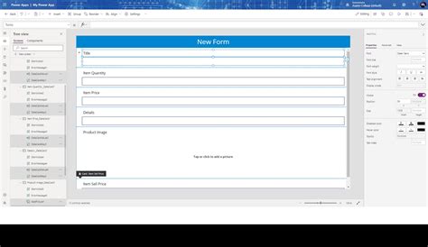 Image result for Power Apps Form Control