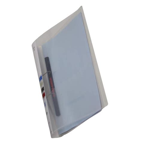 SPS Presents Plastic File Folder 301 Spring Clip File transprent (White ...