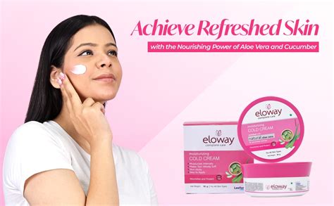 Eloway Moisturizing Cold Cream 50g (Pack of 6) with SPF 15 | Non-Sticky ...