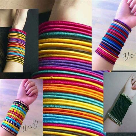 How to Make Bangles Using Thread 的图像结果