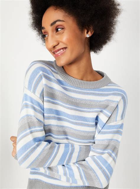 Buy Women Striped Sweater Online at just Rs. 999.0 - 1000012865189 ...