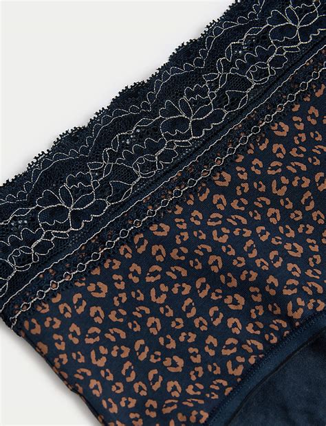 Buy 5pk Cotton Rich Printed High Rise Shorts at Marks & Spencer