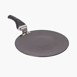 Home Centre Corsica Black Concave Griddle Tawa- Aluminium- 25.5 cm ...