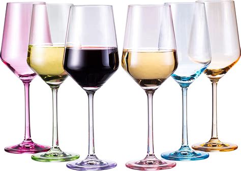 Italian Colored Wine Glasses at Fred Morales blog