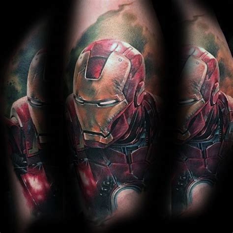 Tatuajes de Iron Man - 120 diseños, significado y mejores ideas