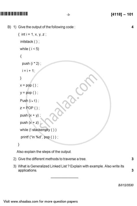 Data Structures Using C 2012-2013 B.Sc Computer Science Semester 3 ...