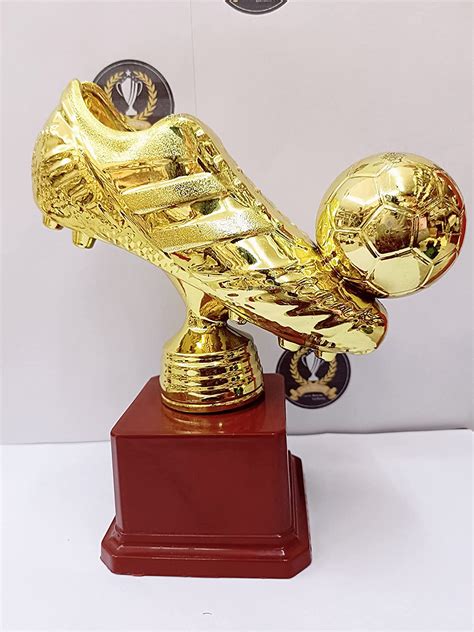 Trophy Best Golden Boot Football Award : Amazon.in: Sports, Fitness ...