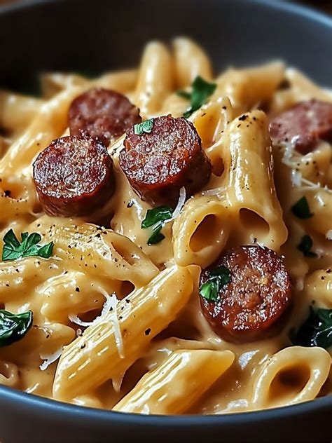 Creamy Smoked Sausage Pasta
