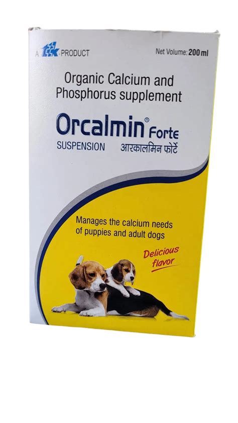 TTK Orcalmin Forte Suspension - 200 ml - Amanpetshop-