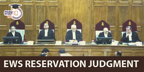 EWS Reservation Judgment by Supreme Court, News