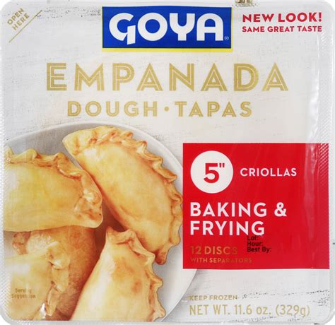 GOYA Frozen Empanada Dough for Turnover Pastries 11.6 oz - Walmart.com