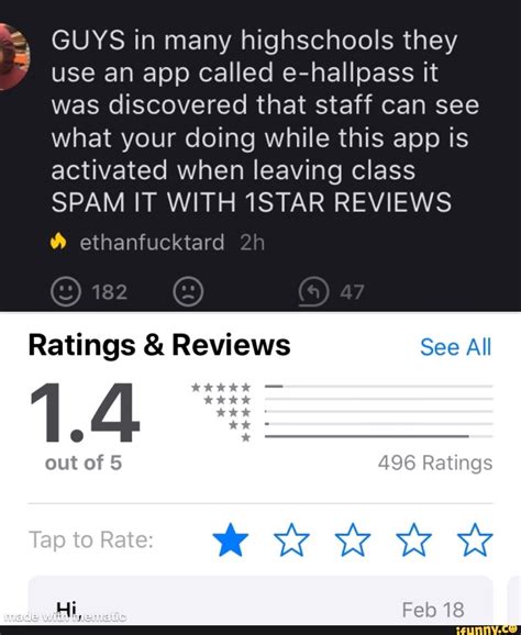 GUYS in many highschools they use an app called e-hallpass it was ...
