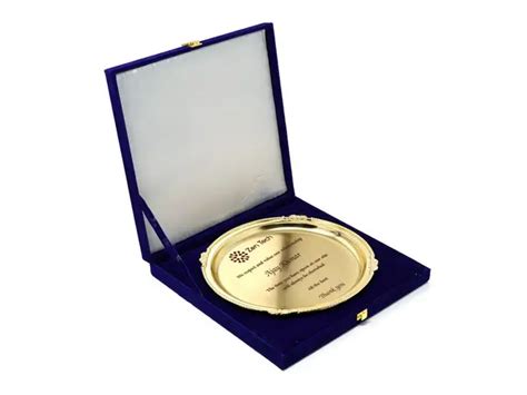 Krater Golden Memento - Buy Metal Trophies & Awards Online - Printo.in