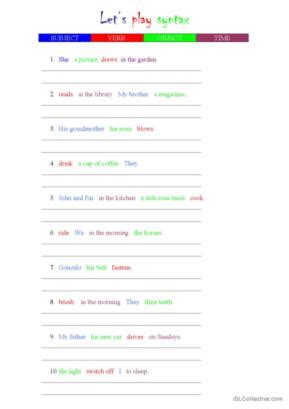 Image result for Syntax Practice