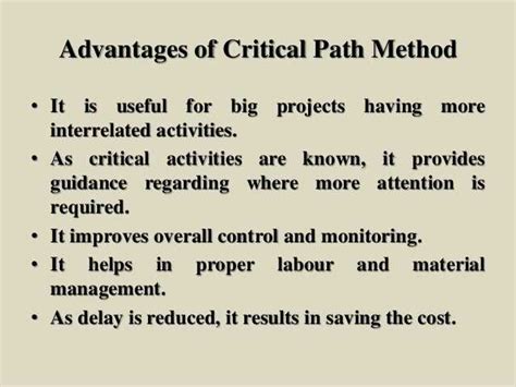 The Importance of Using Critical Path Method Diagrams in Project Management