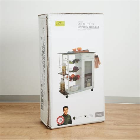 Buy Tranzit 3-Tier Kitchen Trolley from Home Centre at just INR 7499.0