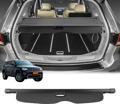 Buy AUXMART Cargo Cover for Jeep Grand Cherokee Cargo Cover Retractable ...