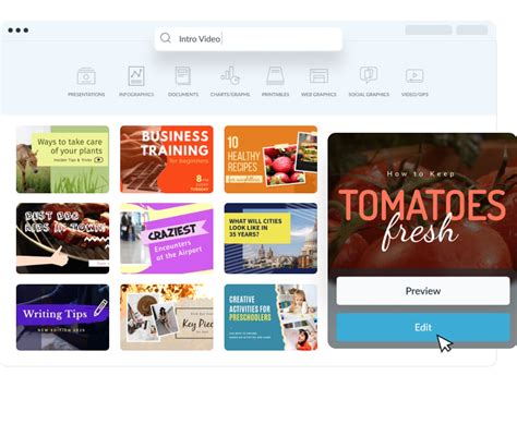 Image result for Create Intro Templates