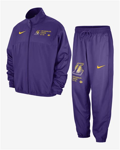 Los Angeles Lakers Starting 5 Courtside Nike NBA-tracksuit med grafikk ...