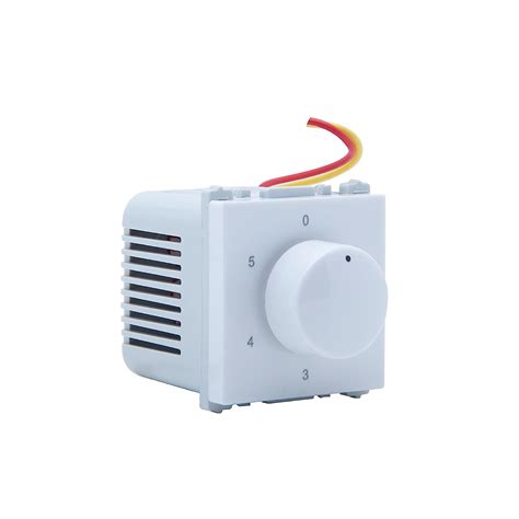 Wipro Northwest Nowa Fan Regulator 5+1 Position Step Type, White (pack ...