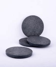Stone coasters | Buy set of 4 table coasters online | Kalpané