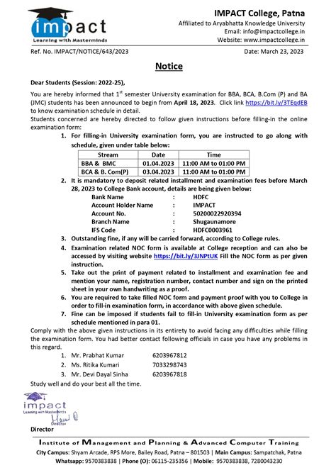 Best BBA, BCA, B Com, BJMC College in Patna, Bihar - Impact College