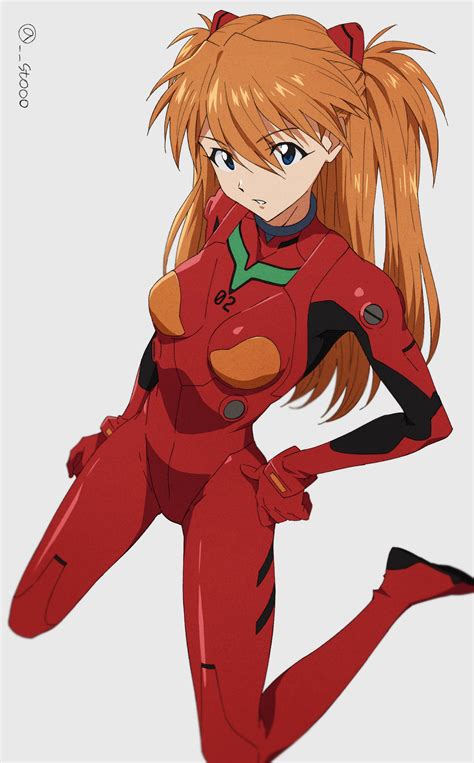 souryuu asuka langley (neon genesis evangelion) drawn by zud_(stooo) | Danbooru