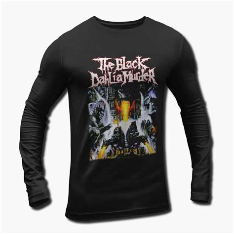Black Dahlia Murder Band Long Sleeve T-Shirt, Black Dahlia Murder ...