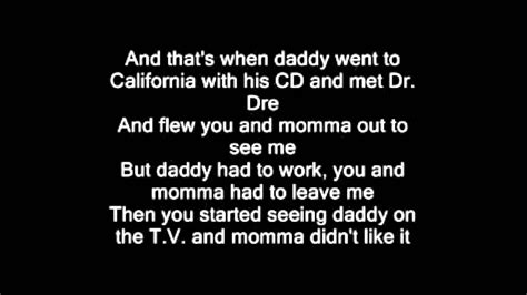 Eminem Mockingbird Lyrics - YouTube