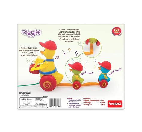 Buy Giggles Duck Parade Early Learner Toys for Kids Age 12M+ | Hamleys ...