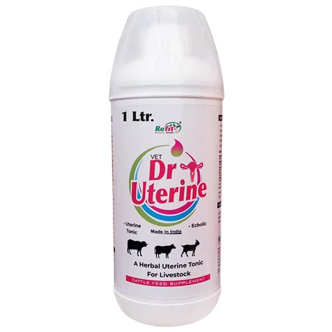 REFIT ANIMAL CARE Veterinary Herbal Uterine Tonic for Cow, Cattle ...