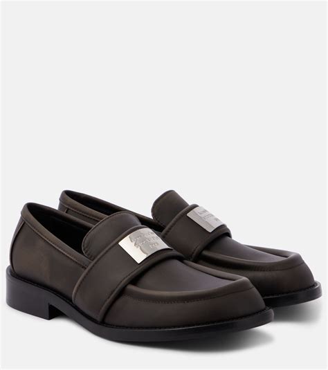 Logo loafers in brown - Acne Studios | Mytheresa
