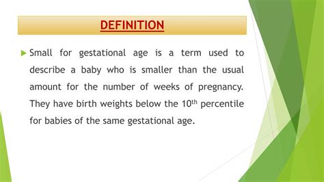 Pre-term, Small for gestational age and Post-term Infant | PPTX