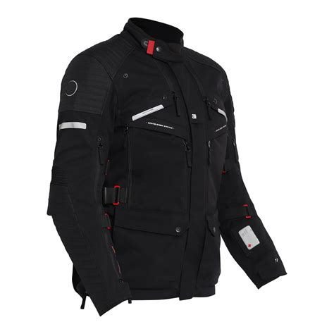Royal Enfield Nirvik V2 Riding Jacket Black (2XL) 46 Cm with D3O Level ...