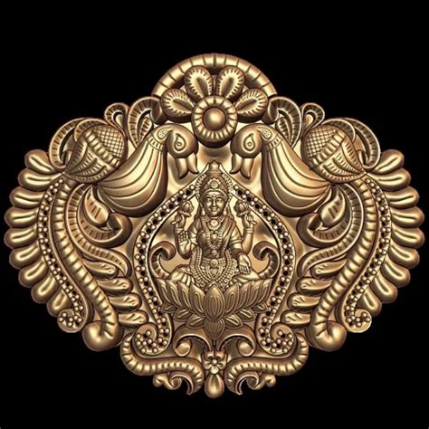 Goddess Lakshmi 3D Models for 3D Printing
